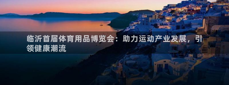 欧陆娱乐合法吗?：临沂首届体育用品博览会：助力运动产