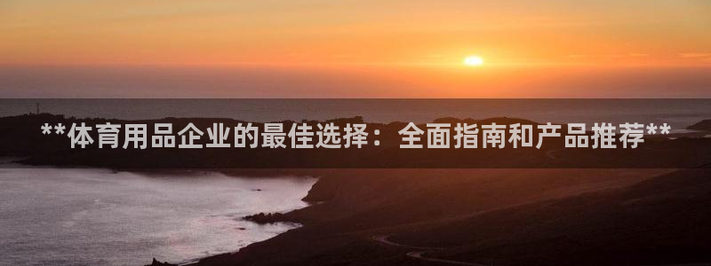 欧陆娱乐代理多少个点位合适：**体育用品企业的最佳选