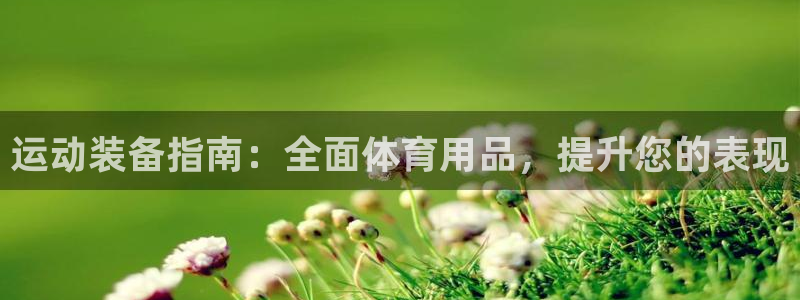 欧陆娱乐招商主管：运动装备指南：全面体育用品，提升您