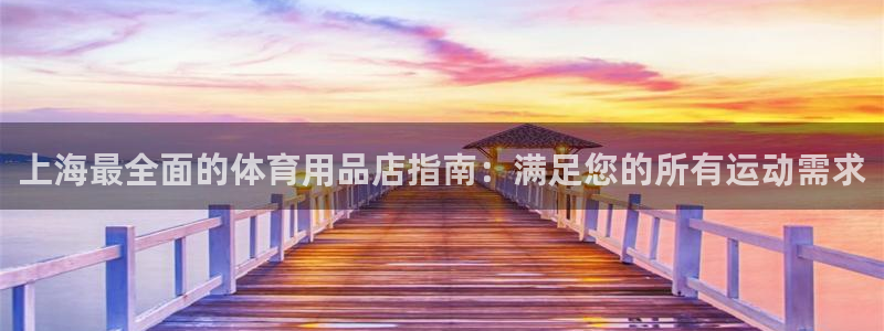 欧陆娱乐代理多少个点位：上海最全面的体育用品店指南：