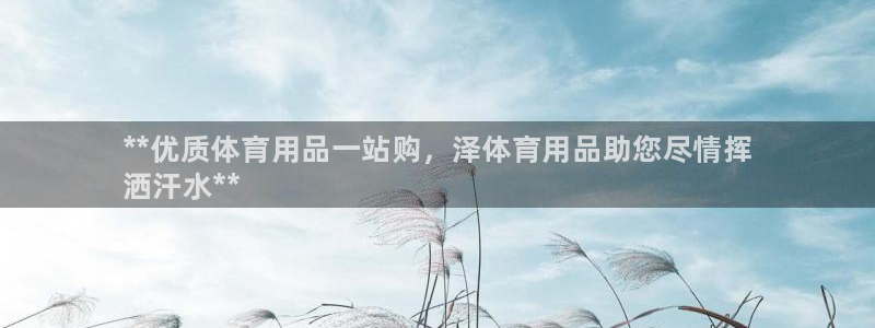 欧陆娱乐是资金盘吗：**优质体育用品一站购，泽体育用
